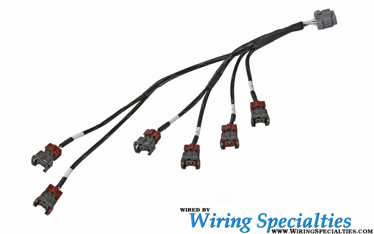 Wiring Specialties Injector Sub Harness Early Style Injectors - Nissan 300ZX Z32